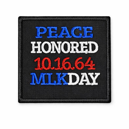 3-PACK BLACK MLK PATCH SET