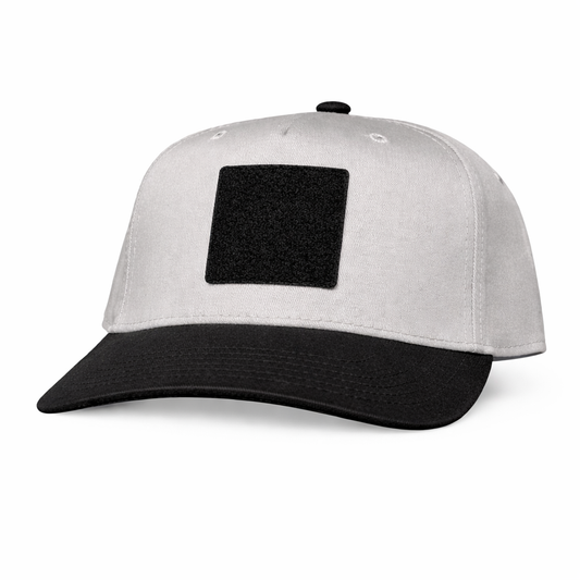 Grey & Black Snapback
